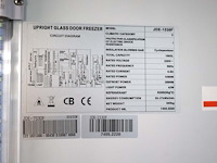Combisteel vitrinediepvries 3deurs - afbeelding 4 van  5