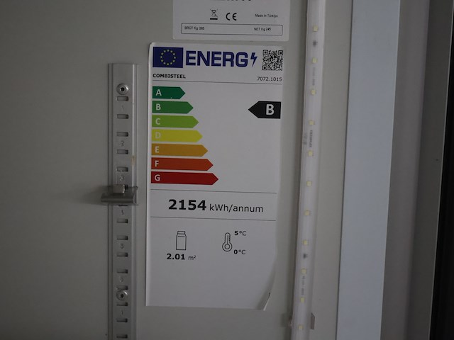 Combisteel vitrinefrigo 3deurs - afbeelding 4 van  4