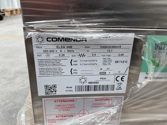 Comenda - elea34b - vaatwasser met externe osmose - afbeelding 4 van  4