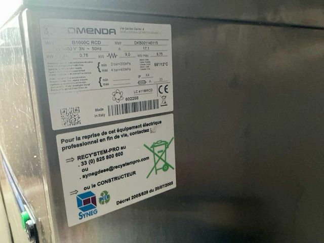 Comenda korvenvaatwasmachine - afbeelding 4 van  5