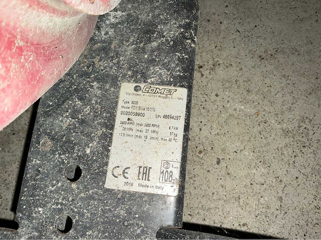 Comet 9020 hogedrukreiniger - afbeelding 4 van  5