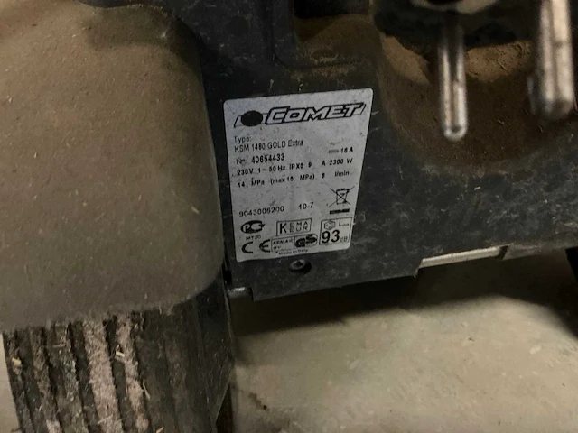 Comet ksm 1480 gold extra hogedrukreiniger - afbeelding 4 van  4