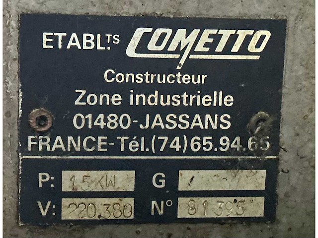 Cometto kook- & bakoven slagerij - afbeelding 3 van  3