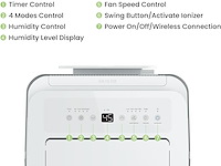 Comfee luchtontvochtiger - afbeelding 2 van  8