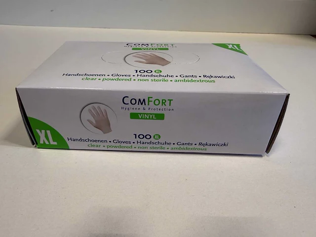 Comfort - vinyl - wegwerphandschoenen - werkhandschoen (60000x) - afbeelding 2 van  8