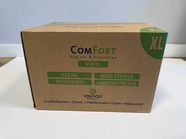 Comfort - vinyl - wegwerphandschoenen - werkhandschoen (60000x) - afbeelding 6 van  8