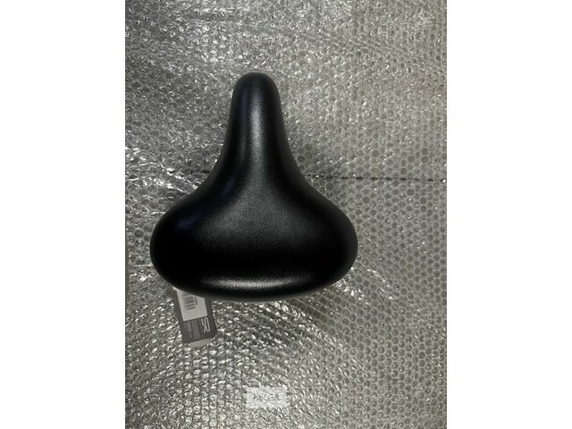 Comfort fietszadel zwart - afbeelding 1 van  1