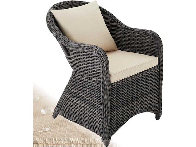 Comfortabele fauteuil met armleuningen voor de tuin - afbeelding 2 van  8