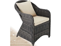 Comfortabele fauteuil met armleuningen voor de tuin - afbeelding 2 van  8