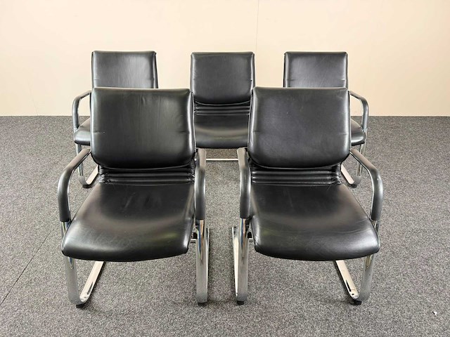 Comforto - wachtkamerstoelen (5x) - afbeelding 1 van  6