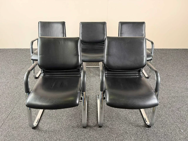 Comforto - wachtkamerstoelen (5x) - afbeelding 1 van  6