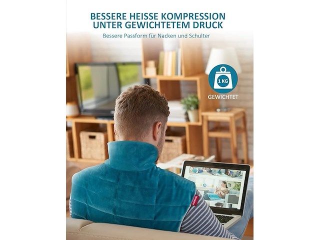 Comfytemp verzwaard verwarmingskussen - afbeelding 3 van  4