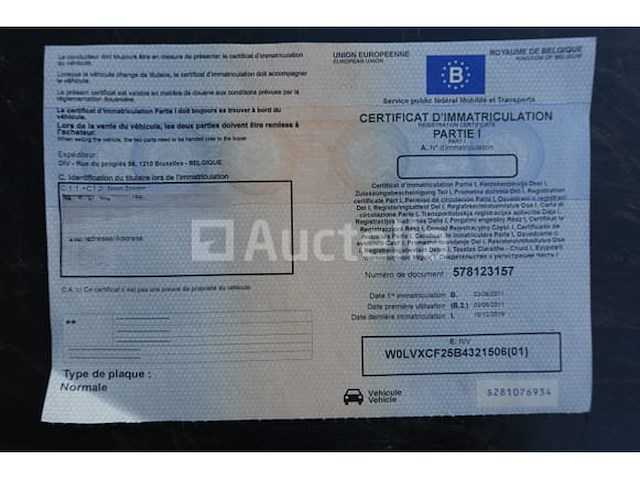 Commerciële bestelwagen opel combo 1,7 cdti (2011-198,607 km-vin:w0lvxcf25b4321506) - afbeelding 22 van  40