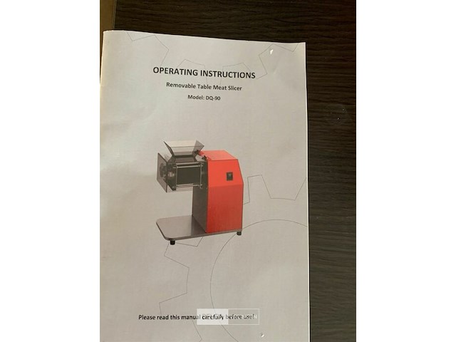 Commerciële vleessnijmachine - afbeelding 4 van  5