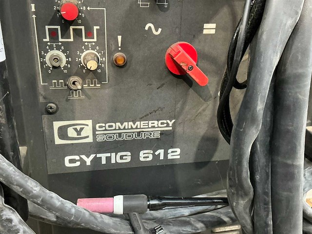 Commercy soudere cytig 612 ac/dc tig-lasmachine - afbeelding 2 van  2
