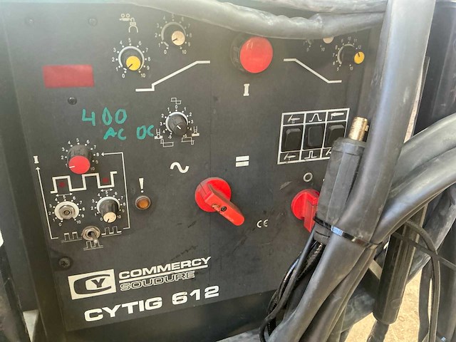 Commercy soudere cytig 612 ac/dc tig-lasmachine - afbeelding 5 van  5