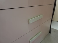Commode – crème met grijze zijkanten | 3 lades - afbeelding 7 van  7