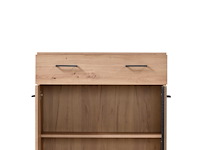 Commode hoggas 2 deuren & 1 lade - eik - afbeelding 6 van  7