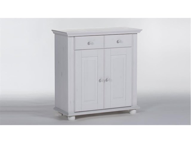 Commode laurel met opzetstuk - wit - afbeelding 2 van  3
