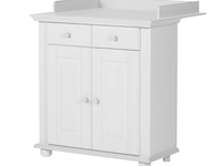 Commode laurel met opzetstuk - wit - afbeelding 3 van  3