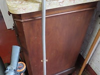 Commode met marmeren blad - afbeelding 4 van  4