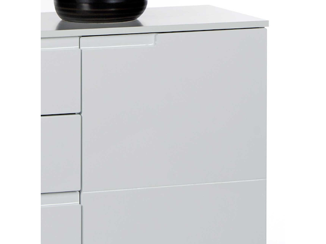 Commode peso 1 deur 4 lades - wit - afbeelding 1 van  2