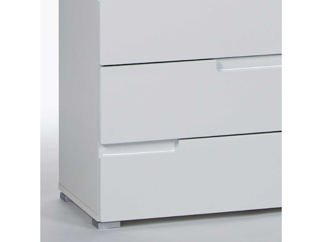 Commode peso 1 deur 4 lades - wit - afbeelding 2 van  2