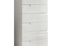Commode peso 6 lades - wit - afbeelding 1 van  7