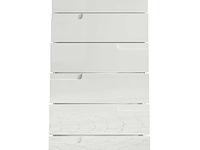 Commode peso 6 lades - wit - afbeelding 6 van  7