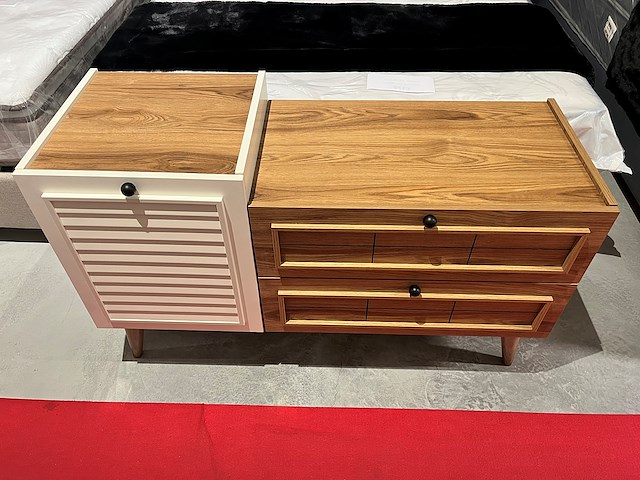 Commode – walnoot hout look - afbeelding 2 van  4