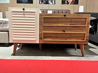 Commode – walnoot hout look - afbeelding 3 van  4