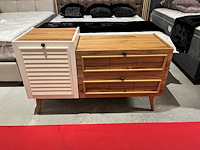 Commode – walnoot hout look - afbeelding 4 van  4