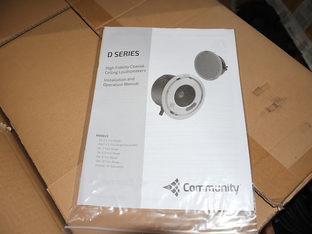Community speaker (x2) - afbeelding 3 van  4