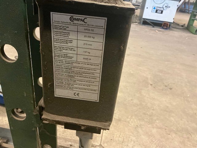 Compac hp25 g2 garagepers - afbeelding 6 van  6