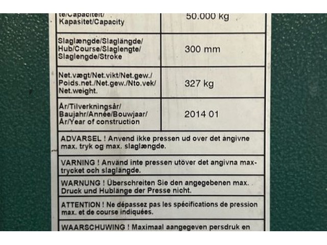 Compac module werkplaatspers - afbeelding 10 van  11