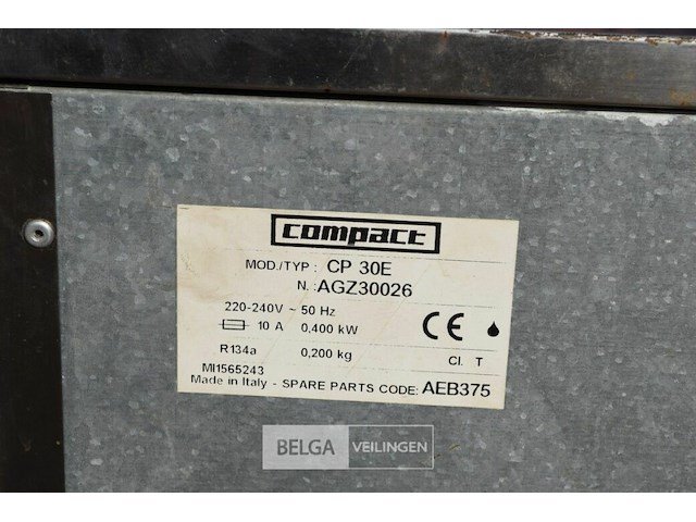 Compact ijsblokmachine 56x50x74cm - afbeelding 4 van  5