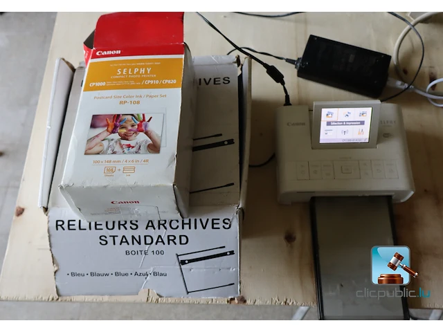 Compacte fotoprinter - afbeelding 1 van  8