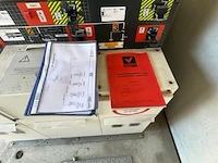 Compacte hoogspanningscabine met kyte powertech transformator (bouwjaar 2021, serienummer 1112105200) en schneider electric schakelinstallatie. voorzien van externe aansluitingen. - afbeelding 2 van  10