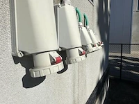 Compacte hoogspanningscabine met kyte powertech transformator (bouwjaar 2021, serienummer 1112105200) en schneider electric schakelinstallatie. voorzien van externe aansluitingen. - afbeelding 4 van  10