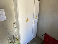 Compacte hoogspanningscabine met kyte powertech transformator (bouwjaar 2021, serienummer 1112105200) en schneider electric schakelinstallatie. voorzien van externe aansluitingen. - afbeelding 8 van  10