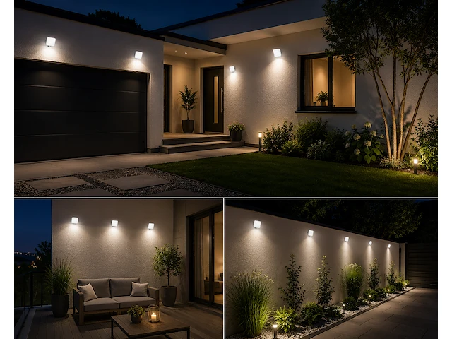 Compacte led frameless floodlight – 10w – 6400k koud wit – ip66 – pegasus-10 (10 stuks) - afbeelding 1 van  5