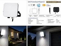 Compacte led frameless floodlight – 20w – 6400k koud wit – ip66 – pegasus-20 (10 stuks) - afbeelding 3 van  5