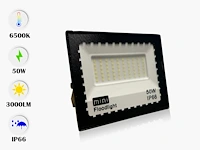 Compacte mini led schijnwerper – 50w – 6500k koud wit – ip65 – minions-50 (6 stuks) - afbeelding 5 van  5