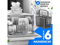 Compacte vaatwasser tsg7405-wit, 6 instellingen - afbeelding 3 van  8