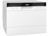 Compacte vaatwasser tsg7405-wit, 6 instellingen