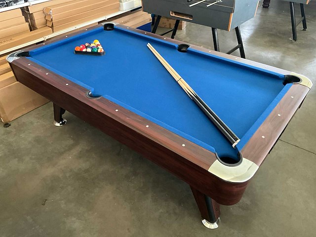 Competition pooltafel blauw - verpakt - afbeelding 5 van  8