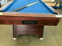 Competition pooltafel blauw - verpakt - afbeelding 8 van  8