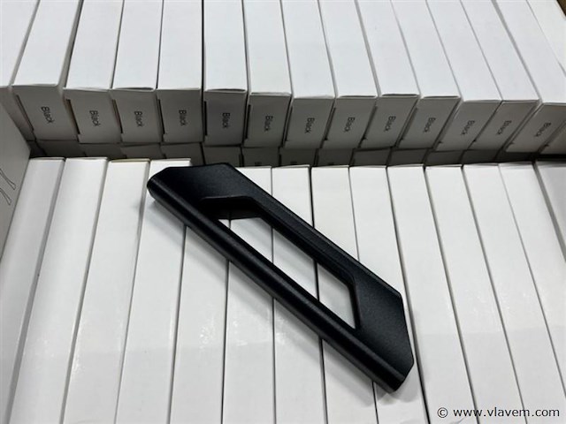 Compleet glazen schuifdeursysteem 5 deurs, veiligheidsglas 10 mm, 4680 mm breed, 5 stuks deuren 960 mm 2400 mm hoog, antraciet lichtgrijs ral 7016 - afbeelding 10 van  13