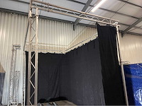 Compleet moduleerbare stand met doeken - afbeelding 9 van  11