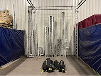 Compleet moduleerbare stand met doeken - afbeelding 11 van  11